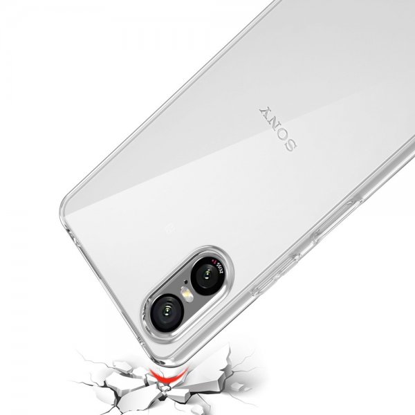 Nordic Covers Sony Xperia 10 VI Feather Series läpinäkyvä kuori