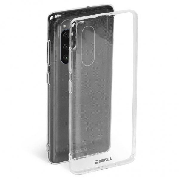 Krusell Sony Xperia 5 II -kuori SoftCover läpinäkyvä