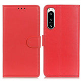 Sony Xperia 5 IV Litsi Punainen Kotelo