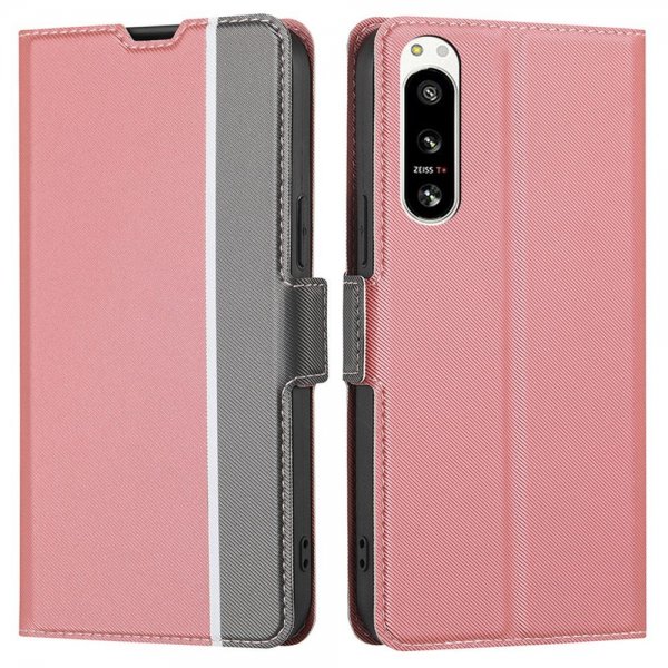Sony Xperia 5 IV Suojakuori Twill Pinkki