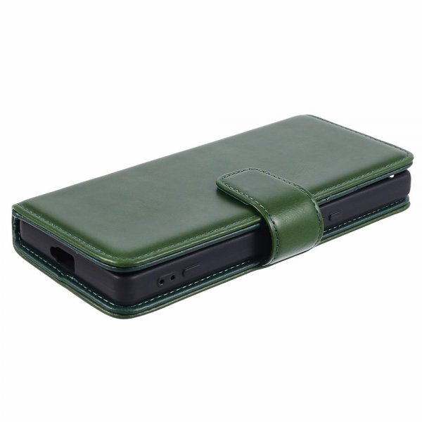 Nordic Covers Sony Xperia 5 V Kotelo Essential Leather Juniper Green