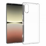 Nordic Covers Sony Xperia 5 V Kuori Feather Series Läpinäkyvä