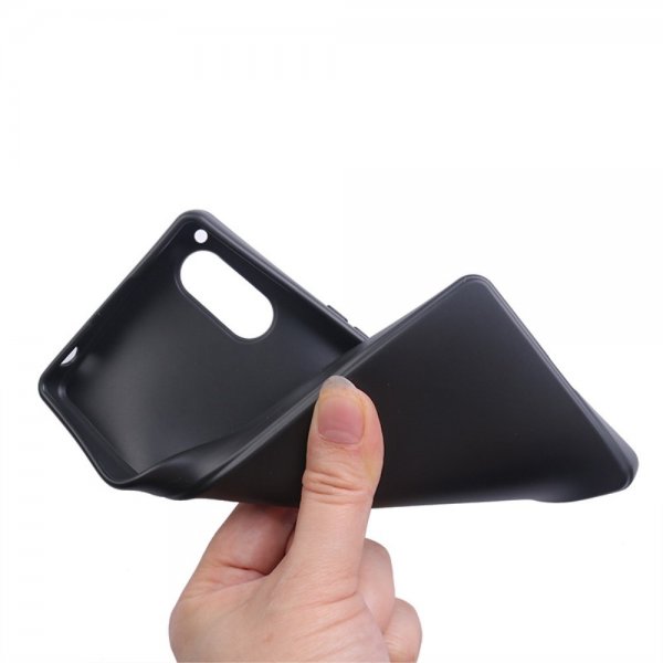 Nordic Covers Sony Xperia 5 V -suojakuori, Feather Series, Raven Black