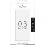Puro Sony Xperia XZ3 Kuori Nude Transparent