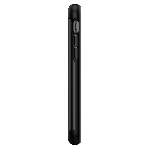 Spigen iPhone 7/8/SE kuori Slim Armor CS Musta