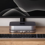 Satechi Type-C Aluminum Stand & Hub Mac Minille, avaruusharmaa