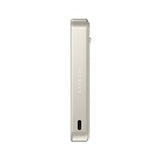 Satechi OntheGo Qi2 10K MagSafe-varavirtalähde jalustalla, hiekanvärinen