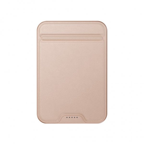 Satechi On-the-Go Qi2 5K MagSafe-varavirtalähde jalustalla, Desert Rose