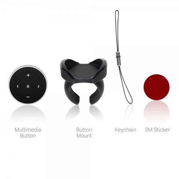 Satechi Media Button – hallitse musiikkia ja videoita puhelimellasi Bluetoothin kautta