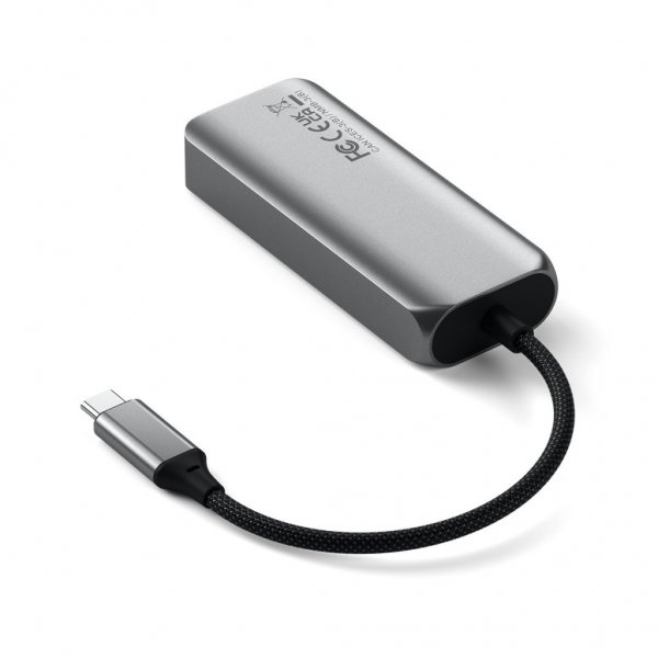 Satechi 4-in-1 USB-C-keskitin 2.5 Gigabit Ethernetillä