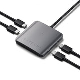 Satechi 4-porttinen USB-C-hubi virransyötöllä