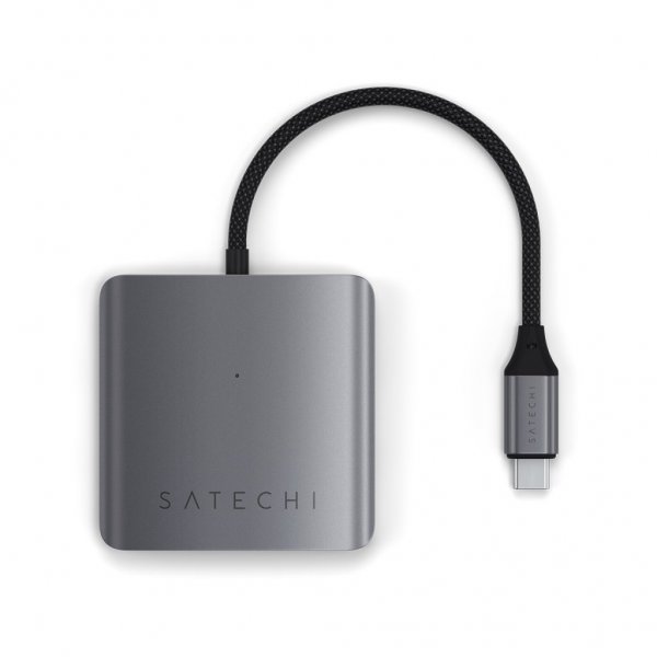 Satechi 4-porttinen USB-C-hubi virransyötöllä