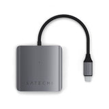 Satechi 4-porttinen USB-C-hubi virransyötöllä