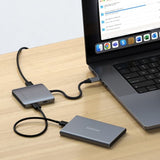 Satechi 4-porttinen USB-C-hubi virransyötöllä