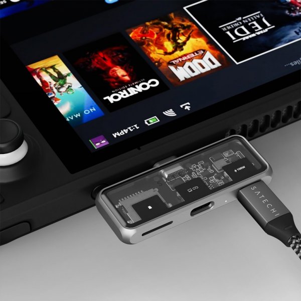 Satechi Mobile XR Hub microSD-lukijalla