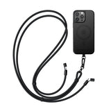 Satechi OntheGo Lanyard-kaapeli USB-C 1.5m Musta