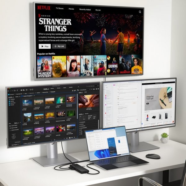 Satechi 13-in-1 USB-C Triple Display Multiport-sovitin