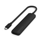 Satechi 6-in-1 USB-C Slim Multiport -adapteri, musta