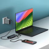 Satechi USB-C Multiport-adapteri 8K Ethernet V3 Midnight