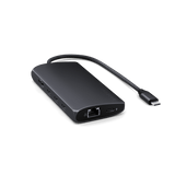 Satechi USB-C Multiport-adapteri 8K Ethernet V3 Midnight