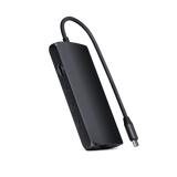 Satechi USB-C Multiport-adapteri 8K Ethernet V3 Midnight