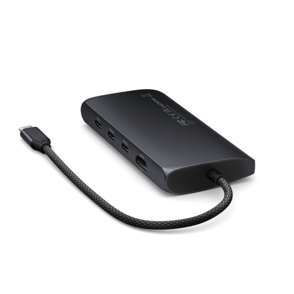 Satechi USB-C Multiport-adapteri 8K Ethernet V3 Midnight