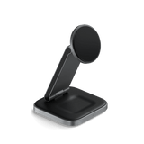Satechi langaton laturi 3-in-1 taitettava Qi2 Wireless Charging Stand MagSafe