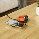 Satechi OntheGo 2-in-1 langaton laturi musta