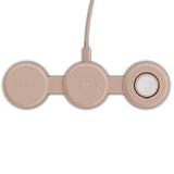 Satechi OntheGo 3-in-1 langaton laturi, Desert Rose