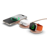 Satechi OntheGo 3-in-1 langaton laturi, Desert Rose
