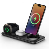 Satechi Langaton Laturi Qi2 Trio Wireless Charging Pad MagSafe