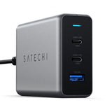 Satechi 100W GaN PD -matkalaturi kahdella USB-C- ja USB-A-portilla