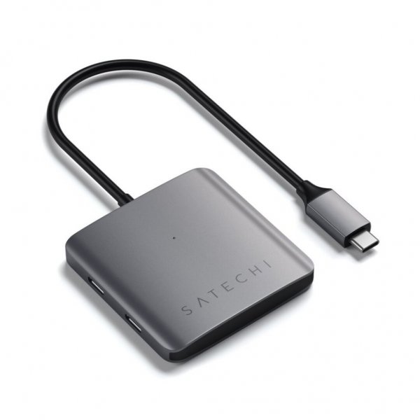 Satechi Aluminum 4-porttinen USB-C-keskitin