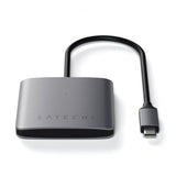 Satechi Aluminum 4-porttinen USB-C-keskitin