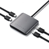Satechi Aluminum 4-porttinen USB-C-keskitin