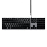 Satechi W3 USB-C-näppäimistö, pohjoismainen asettelu
