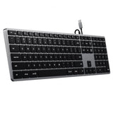 Satechi W3 USB-C-näppäimistö, pohjoismainen asettelu