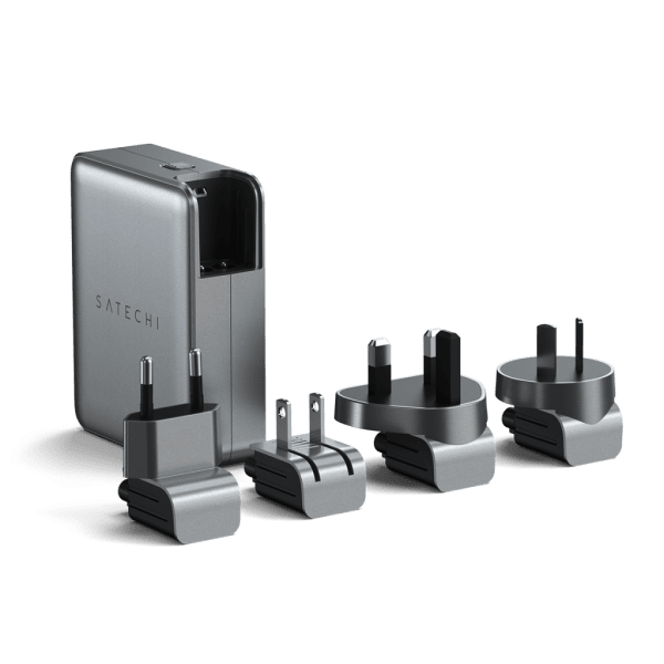Satechi Laturi 145W USB-C 4-porttinen GaN-matkalaturi