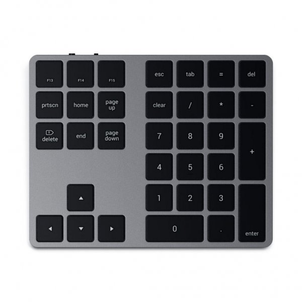 Satechi Langaton Laajennettu Numeronäppäimistö Space Gray