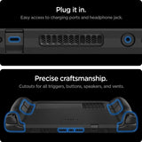 Spigen Steam Deck -suojakuori, Rugged Armor, mattamusta