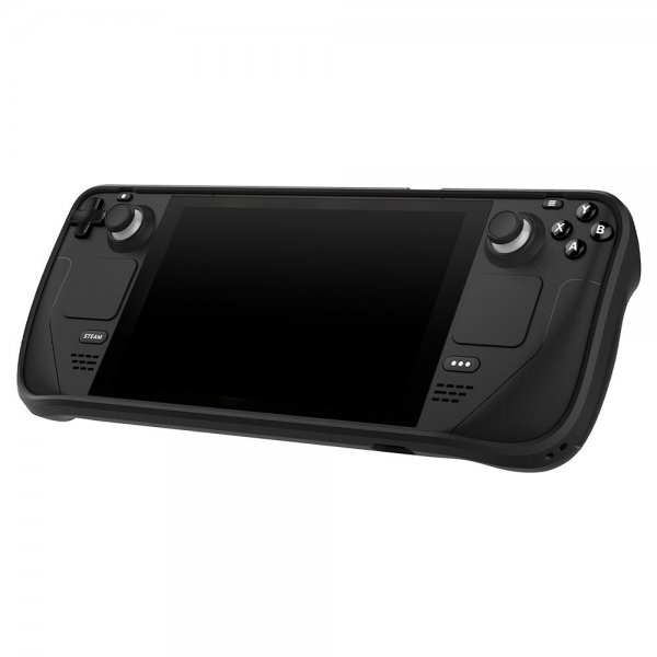Spigen Steam Deck -suojakuori, Rugged Armor, mattamusta