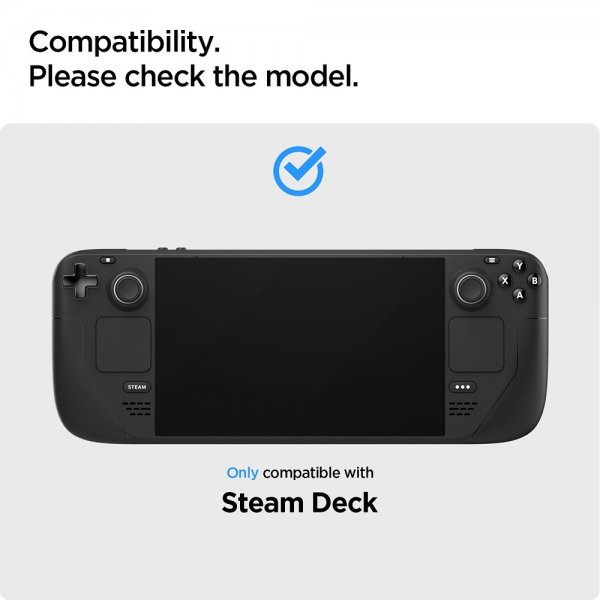 Spigen Steam Deck -näytönsuoja GLAS.tR EZ Fit