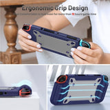 Iskunkestävä kuori Nintendo Switch OLEDille, sininen