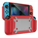 Iskunkestävä suojakuori Nintendo Switch OLED Punainen