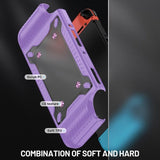 Iskunkestävä suojakuori Nintendo Switch OLED -konsolille, violetti