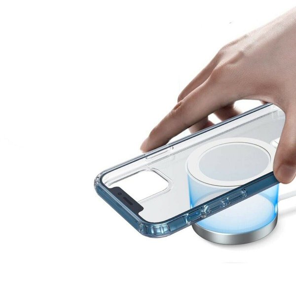 iPhone 11 Pro Kuori TPU MagSafe Iskunvaimentava Läpinäkyvä