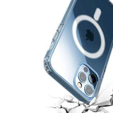 iPhone 11 Suojakuori TPU MagSafe Läpinäkyvä