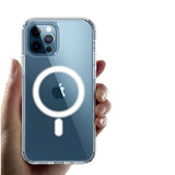iPhone 11 Suojakuori TPU MagSafe Läpinäkyvä