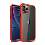 iPhone 11 Pro Kuori Läpinäkyvä Punainen