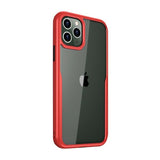 iPhone 11 Pro Kuori Läpinäkyvä Punainen